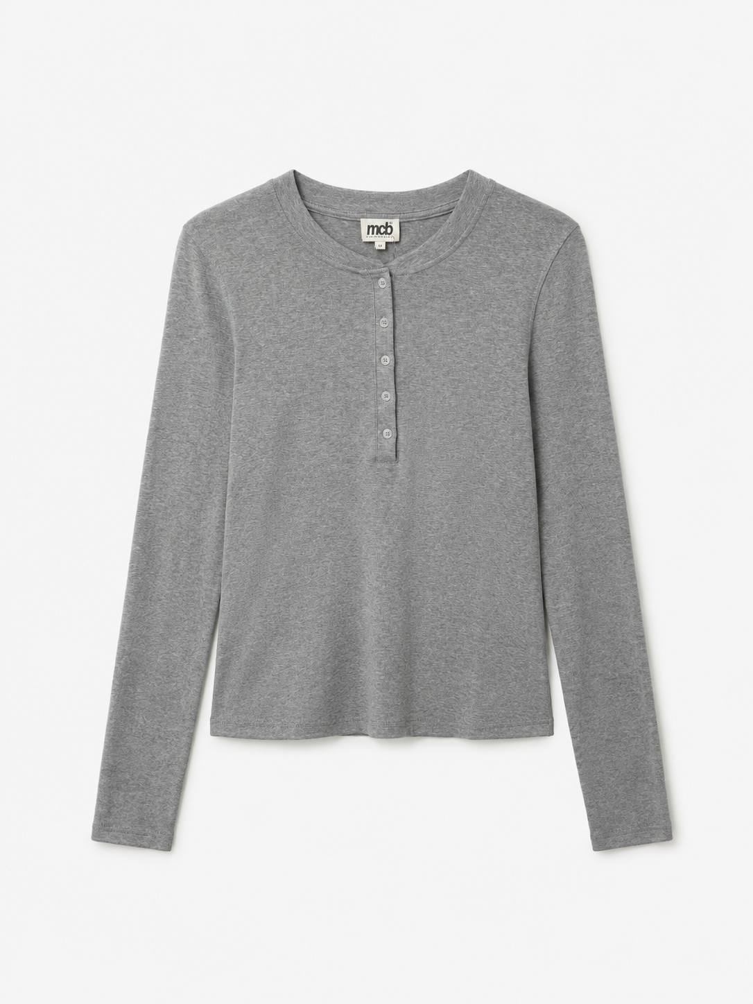 Women's Henley Grey