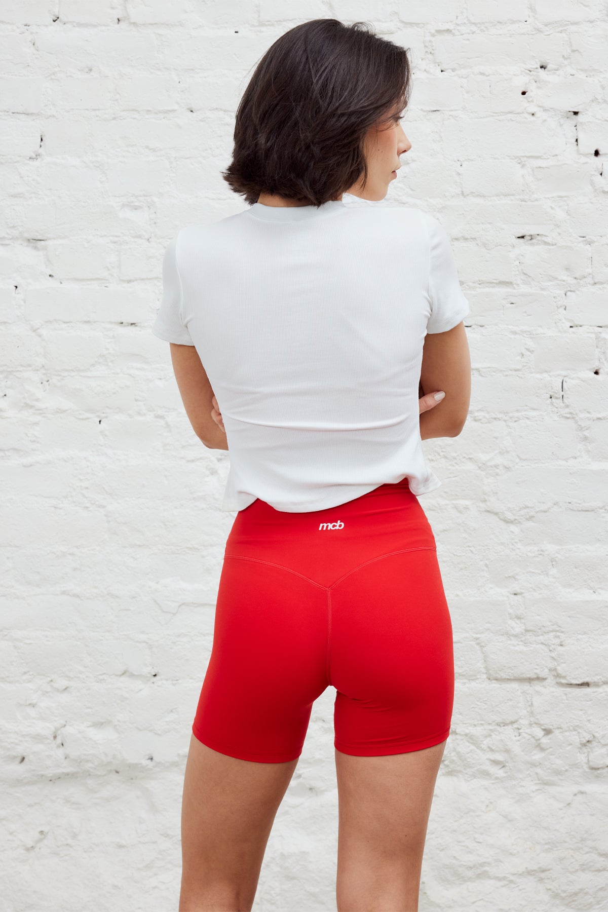 Ribbed Cropped Tee
