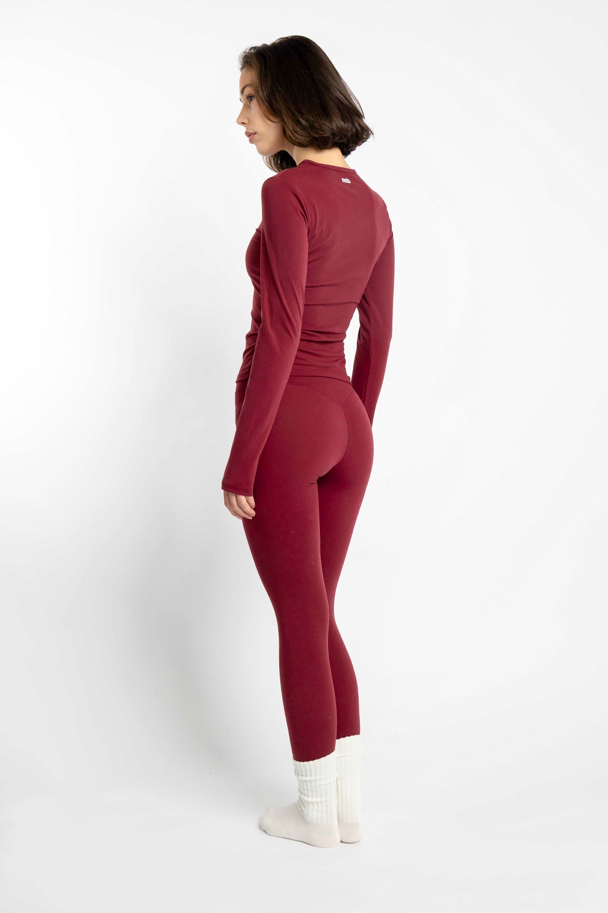 Base Tights Burgundy