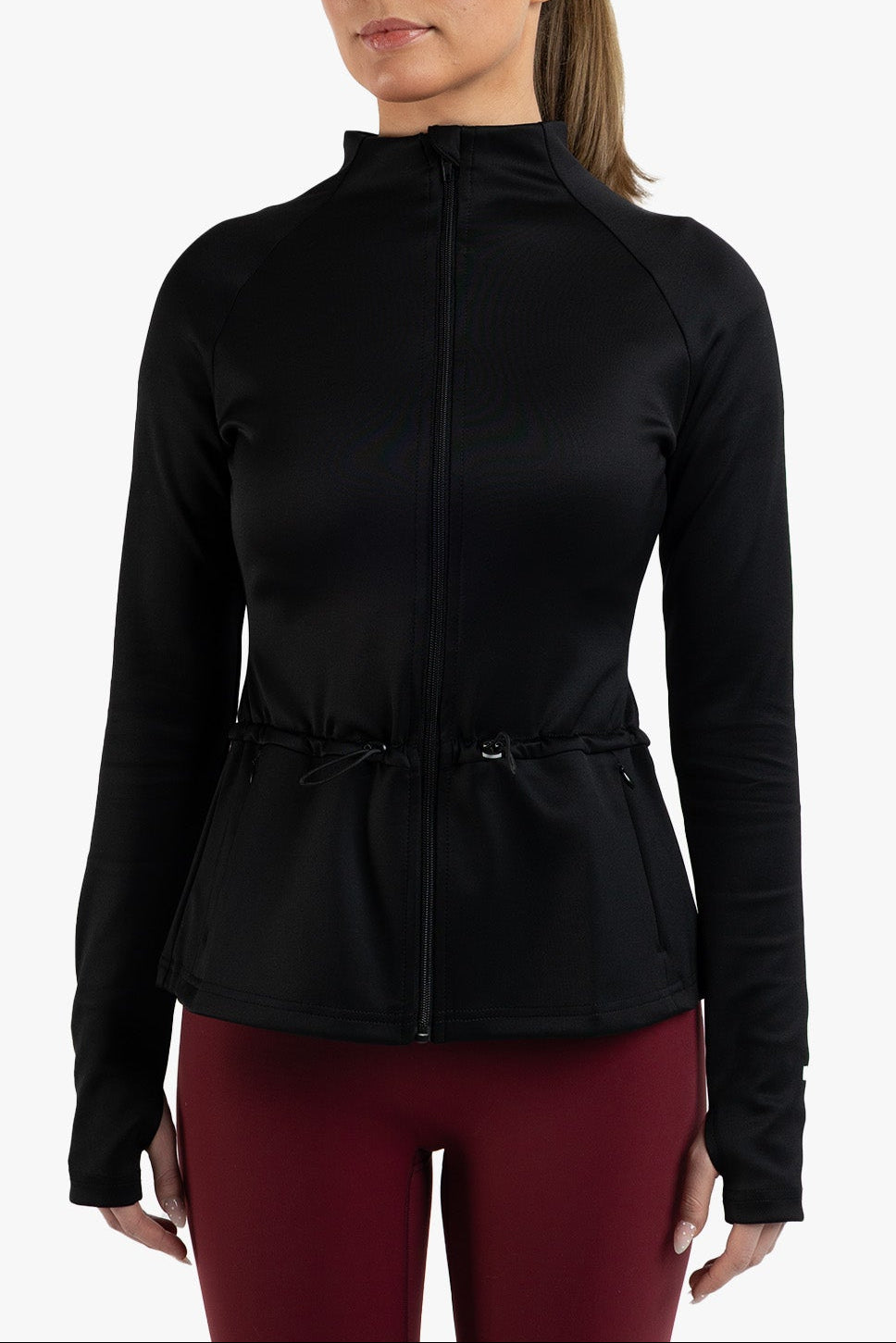 Peplum Running Jacket