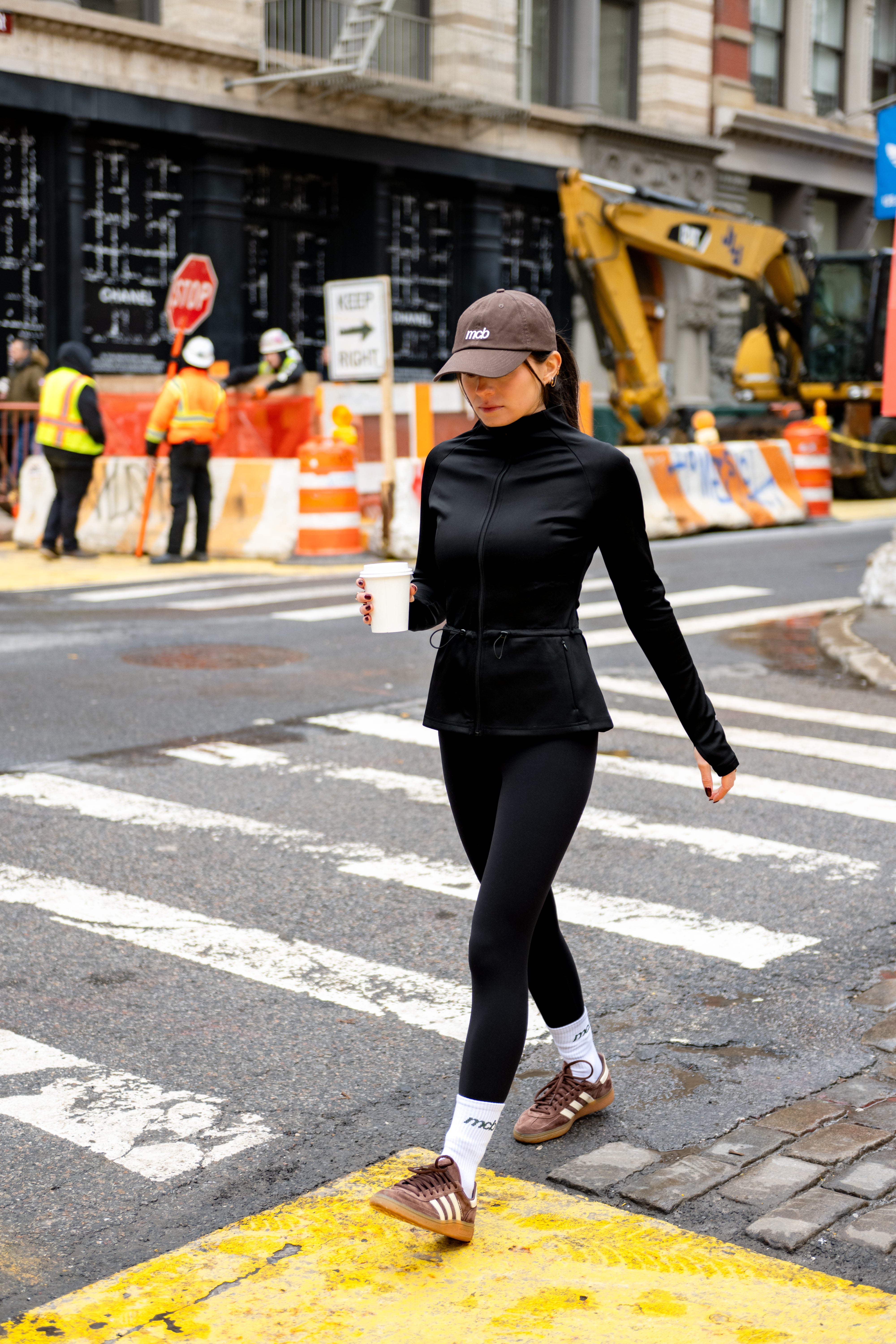 Peplum Running Jacket