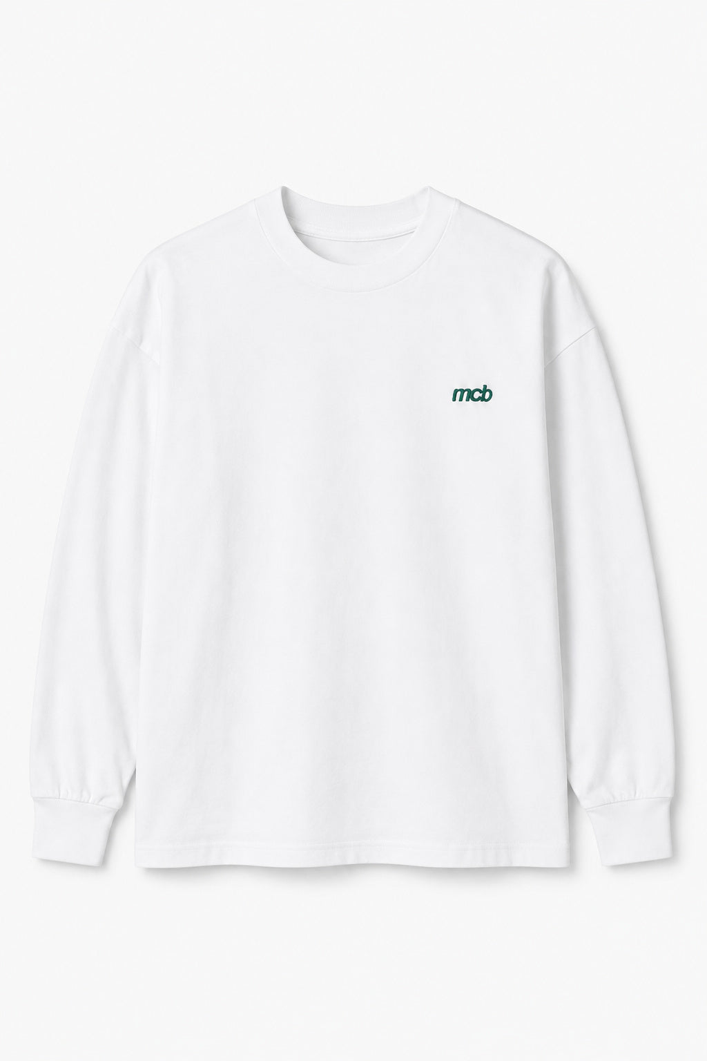 Signature Longsleeve White/Green