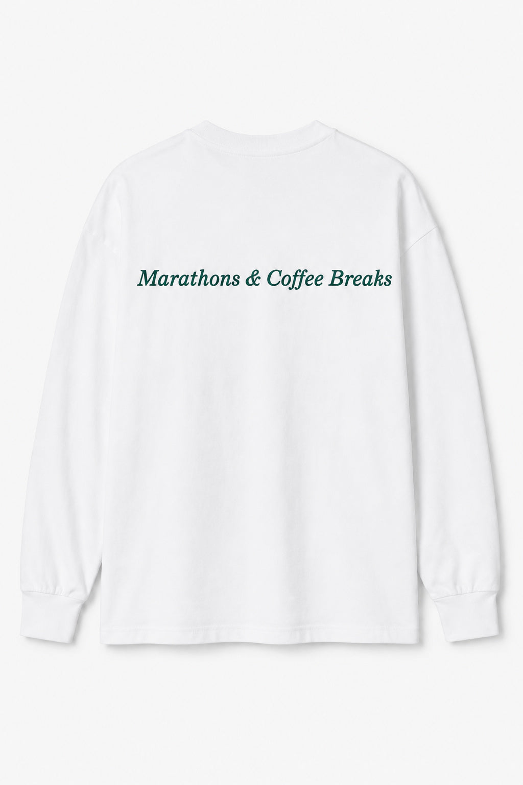 Signature Longsleeve White/Green