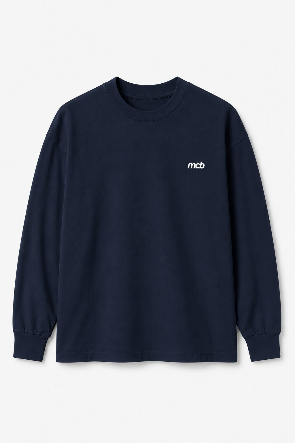 Signature Longsleeve Navy/White