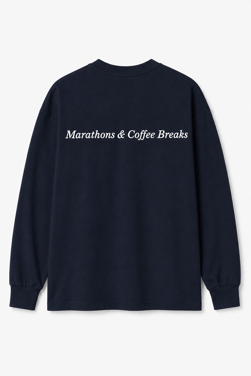 Signature Longsleeve Navy/White