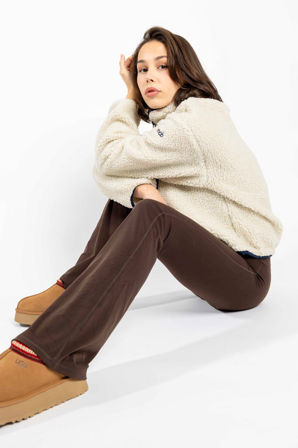 MCB Flare Tights Dame | Rød, Svart og Mørk Blå | Kjøp nå