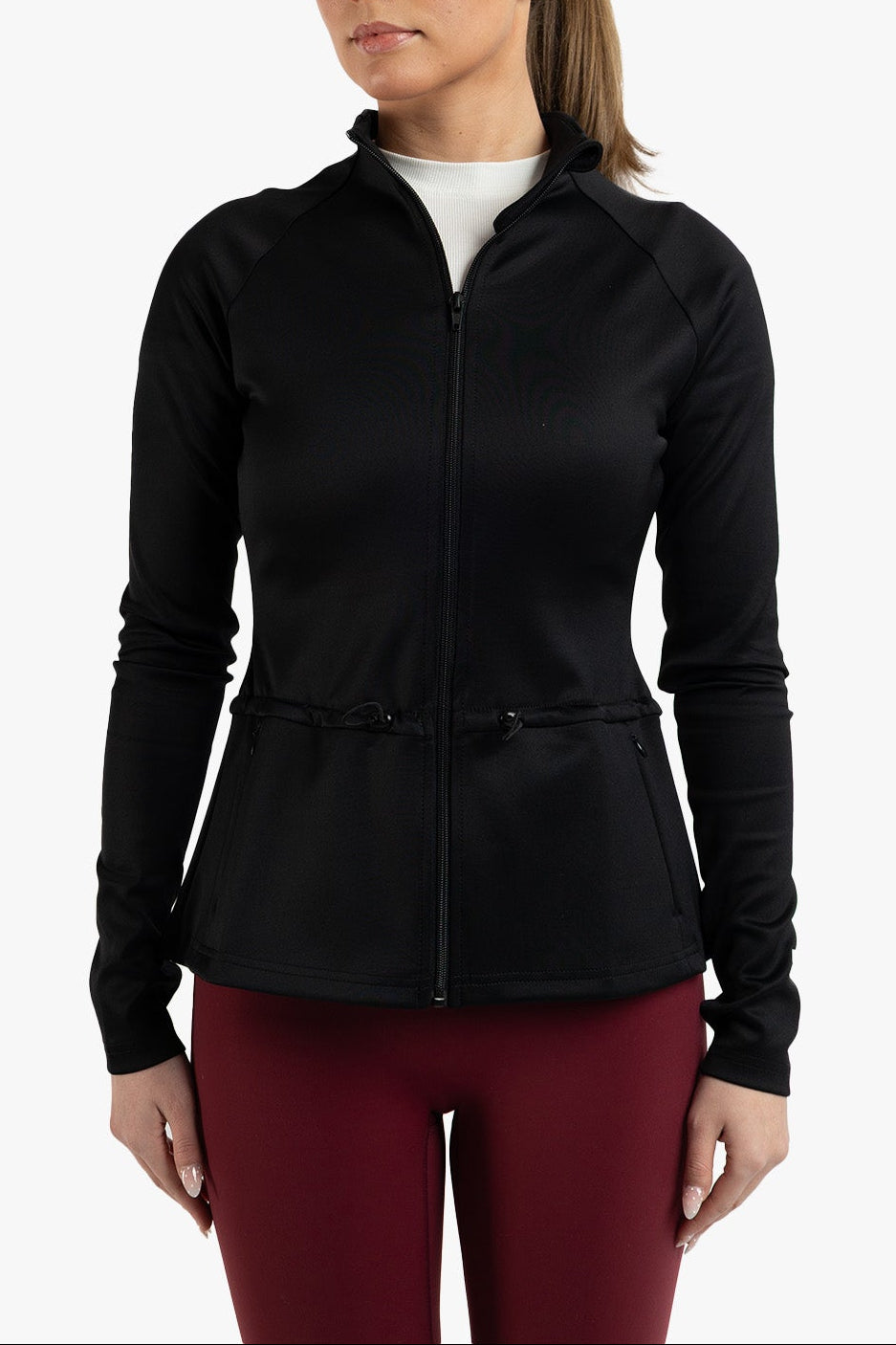 Peplum Running Jacket