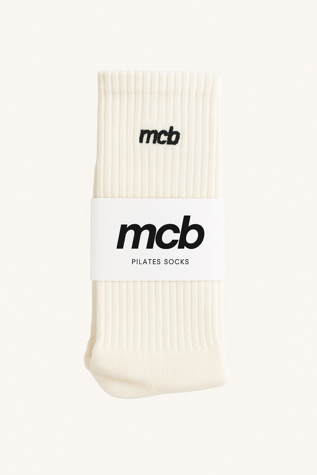 Pilates Socks Cream
