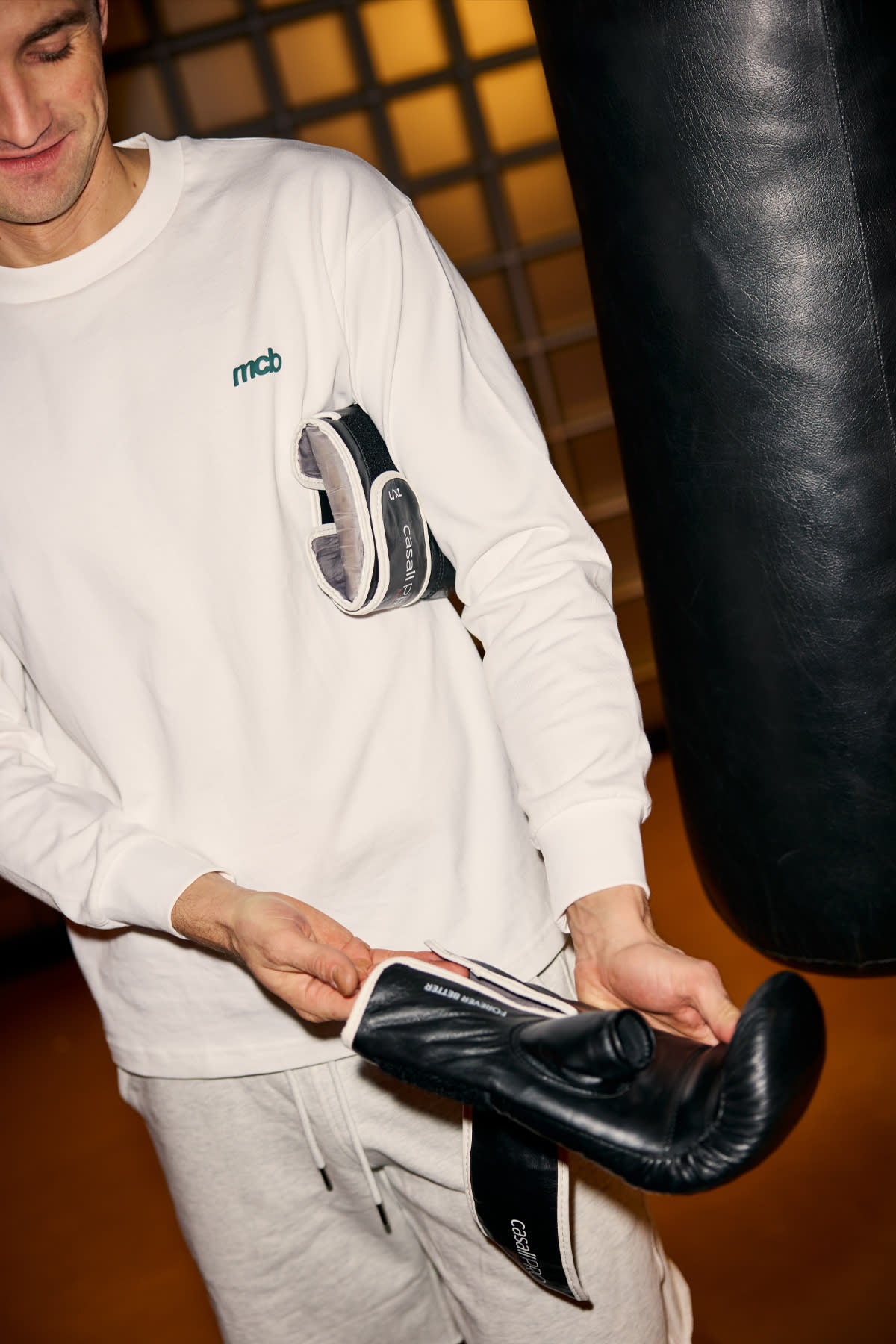Signature Longsleeve White/Green